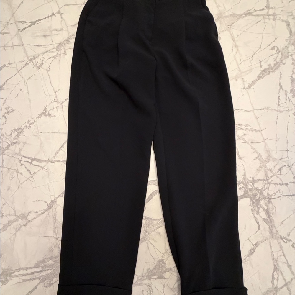 Wilfred Black High-Rise Tailored Trousers